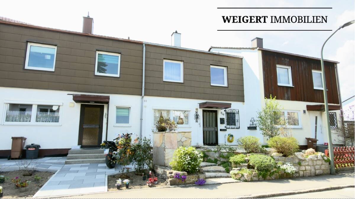 Thumbnail-WEIGERT: Ansprechendes, sehr gepflegtes Reihenhaus mit Garage & liebevoll angelegtem Garten