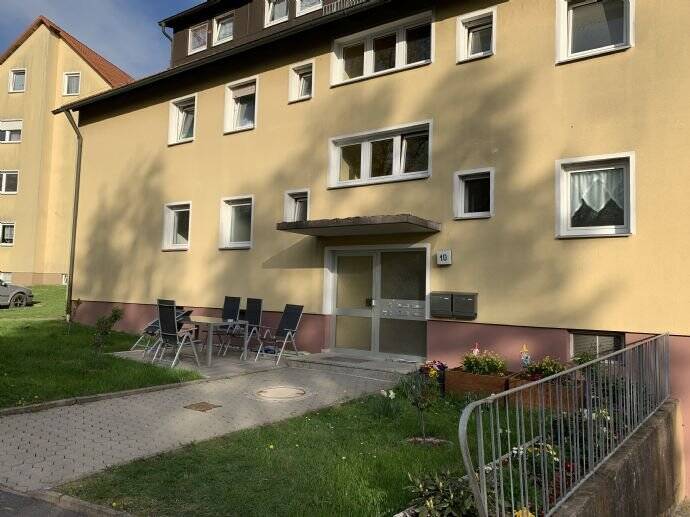 Gemeinschaftsplatz vor dem Haus