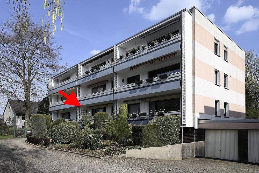 Thumbnail-Schöne Eigentumswohnung Balkon Garage in Bochum Wiemelhausen provisionsfrei zu verkaufen!