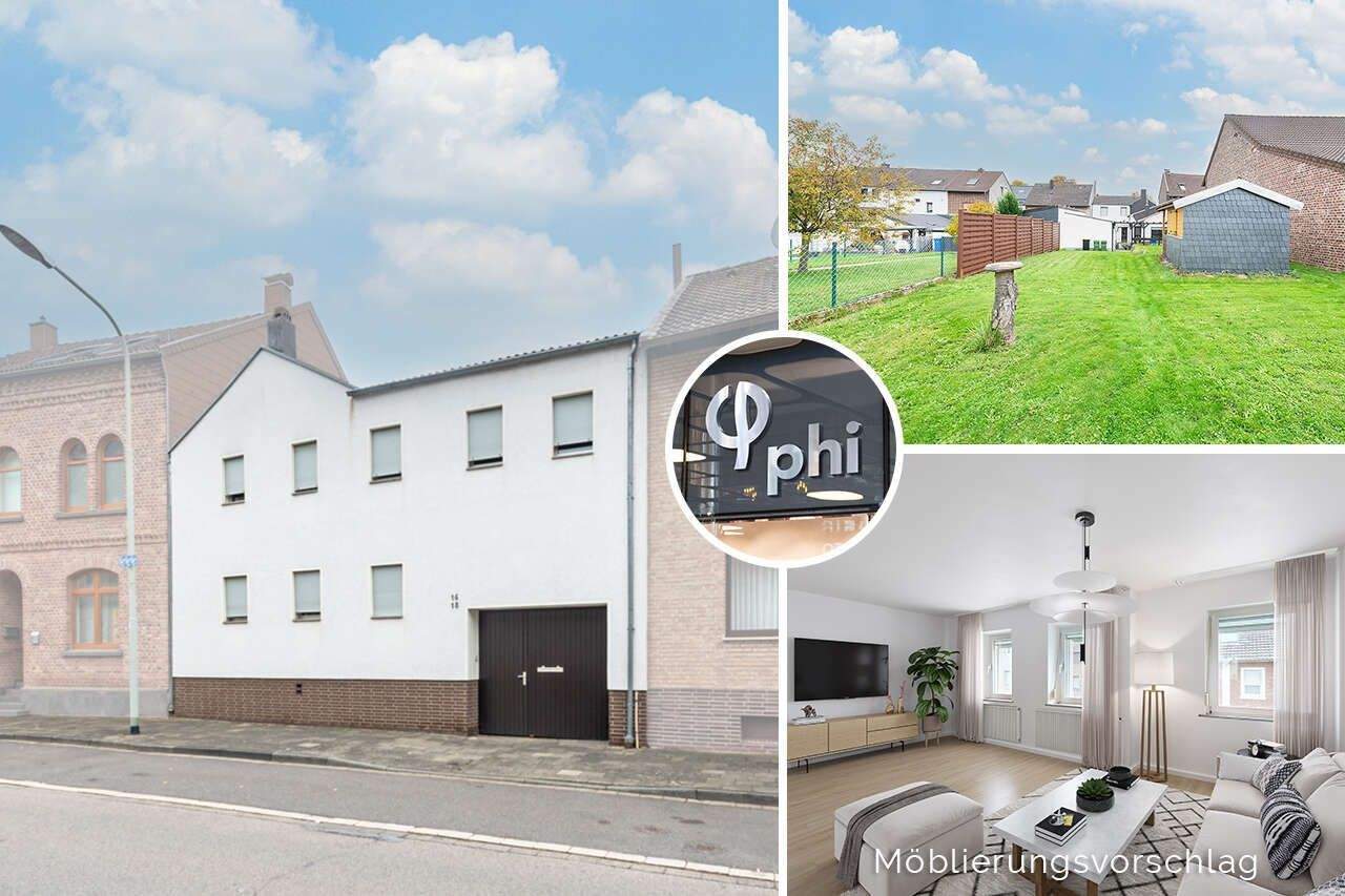 Thumbnail-PHI AACHEN - Vielseitiges Familiendomizil mit Garten und Hof in zentraler Lage von Düren!