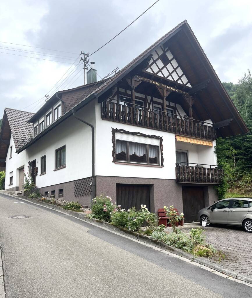 Südansicht 2-Fam.-Wohnhaus mit Anbau Einfamilienwh