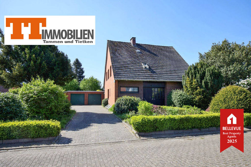 Thumbnail-TT bietet an: Landleben mit Perspektive: Vermietetes Zweifamilienhaus mit großem Garten in idyllischer Lage von Zetel-Neuenburg!