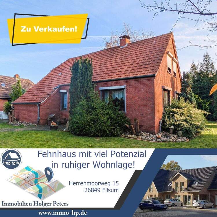 Thumbnail-Fehnhaus mit viel Potenzial in ruhiger Wohnlage