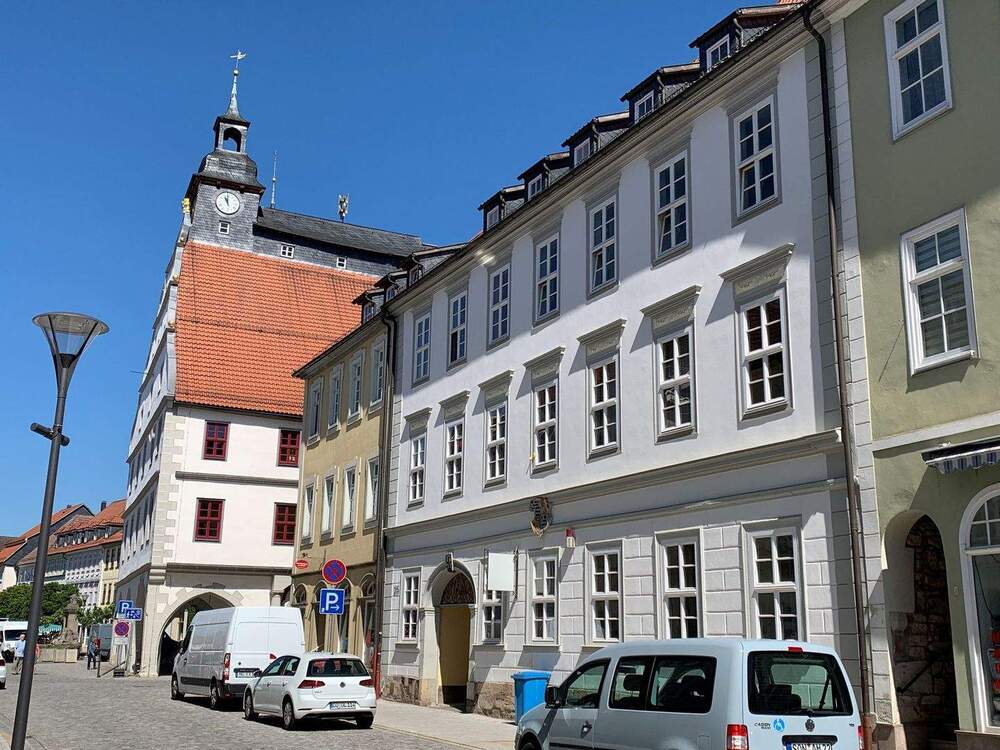 Thumbnail-Gemütliche 2-Raum-Maisonette mit Aufzug - Wohnen direkt am Marktplatz von Hildburghausen