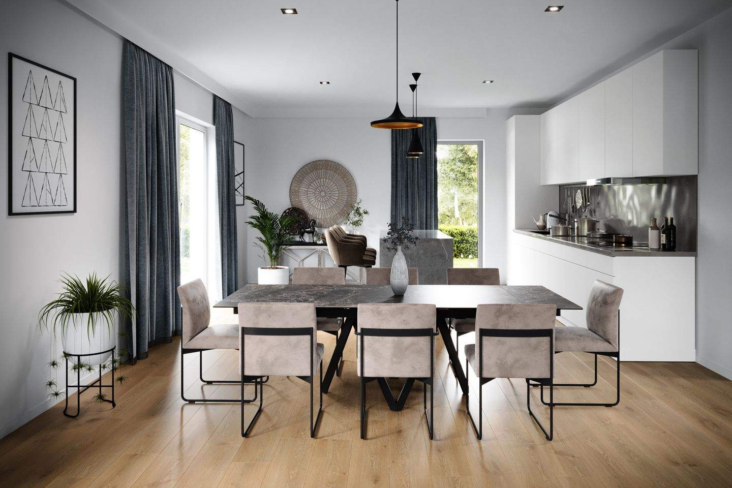 Thumbnail-Neubau Einfamilienhaus Bauhausstil in Helpup.