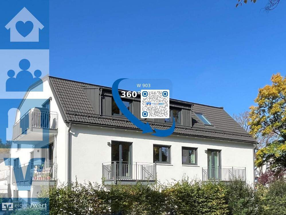 Thumbnail-Moderne 3-Zi.-Dachterrassenwohnung mit Westausrichtung