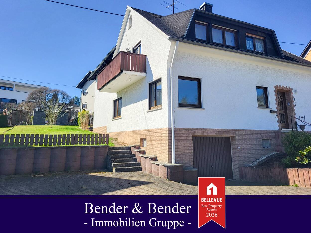 Thumbnail-Großzügiges, freistehendes Zweifamilienhaus mit Garagen & Garten in idyllischer Lage bei Montabaur!