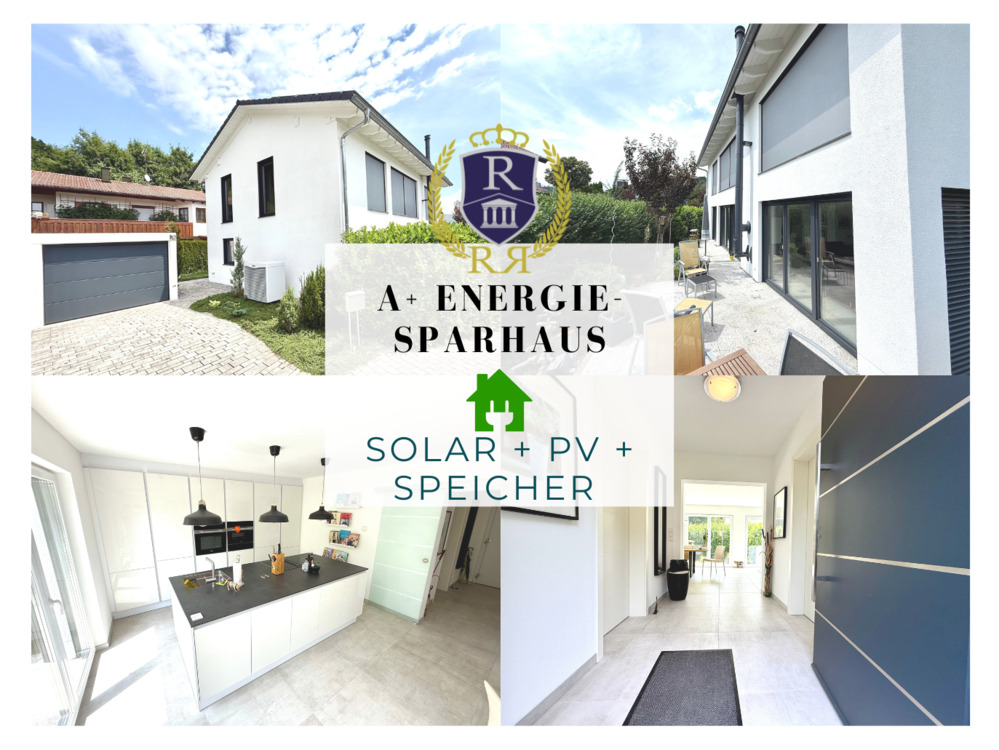 Thumbnail-neuwertiges, gehobenes EFH A+ Niedrigenergiehaus in toller Lage