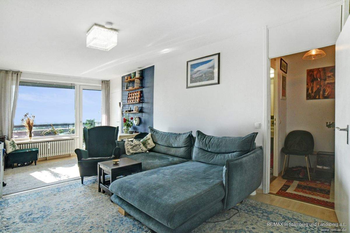 Thumbnail-Alpenblick, 2-Zi., ruhige Lage, München-SOLLN mit Top-Schwimmbad, Keller und Stellplatz (optional)