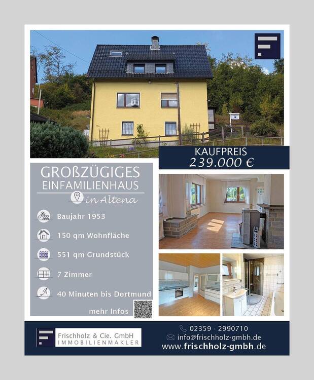 Thumbnail-Einziehen und Wohlfühlen! Einfamilienhaus in Altena-Evingsen