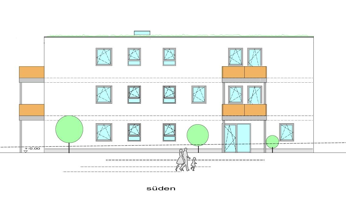 Thumbnail-***Neubau Beginn 042026 - moderne 2-Zimmer-Wohnung EG mit Gartenanteil - KfW 40 - inkl. Bierkellerrecht***