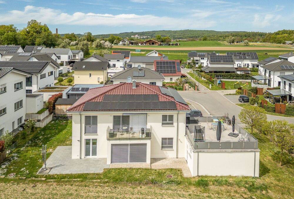 Thumbnail-Modernes, freistehendes Zweifamilienhaus mit Freiblick & Südausrichtung in Volkertshausen