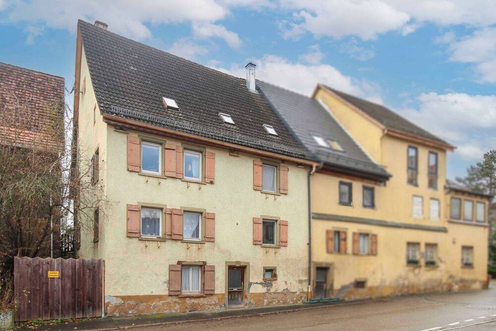 Hintere Hausansicht