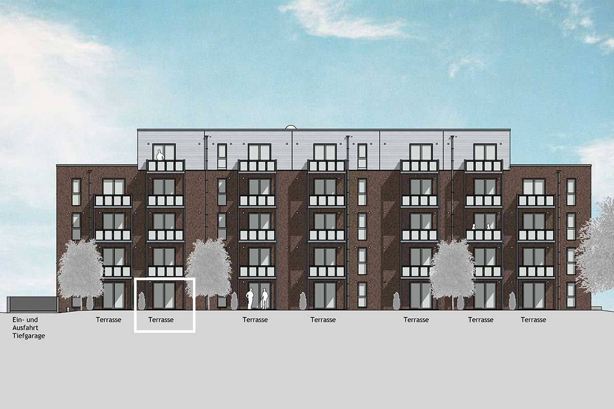 Thumbnail-Moderne 2-Zimmer-Wohnung nur mit Wohnberechtigungsschein