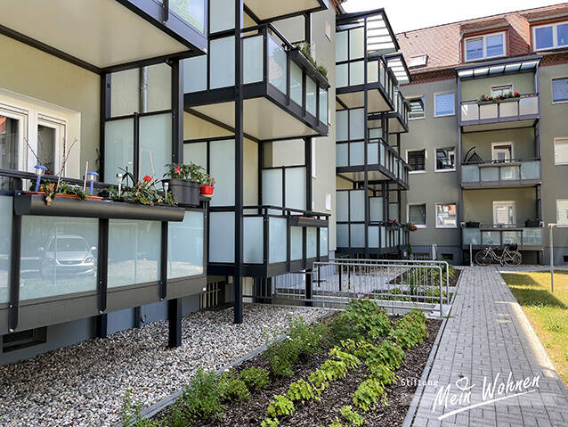 Thumbnail-Erdgeschosswohnung mit Dusche und großem Balkon sucht neuen Mieter!