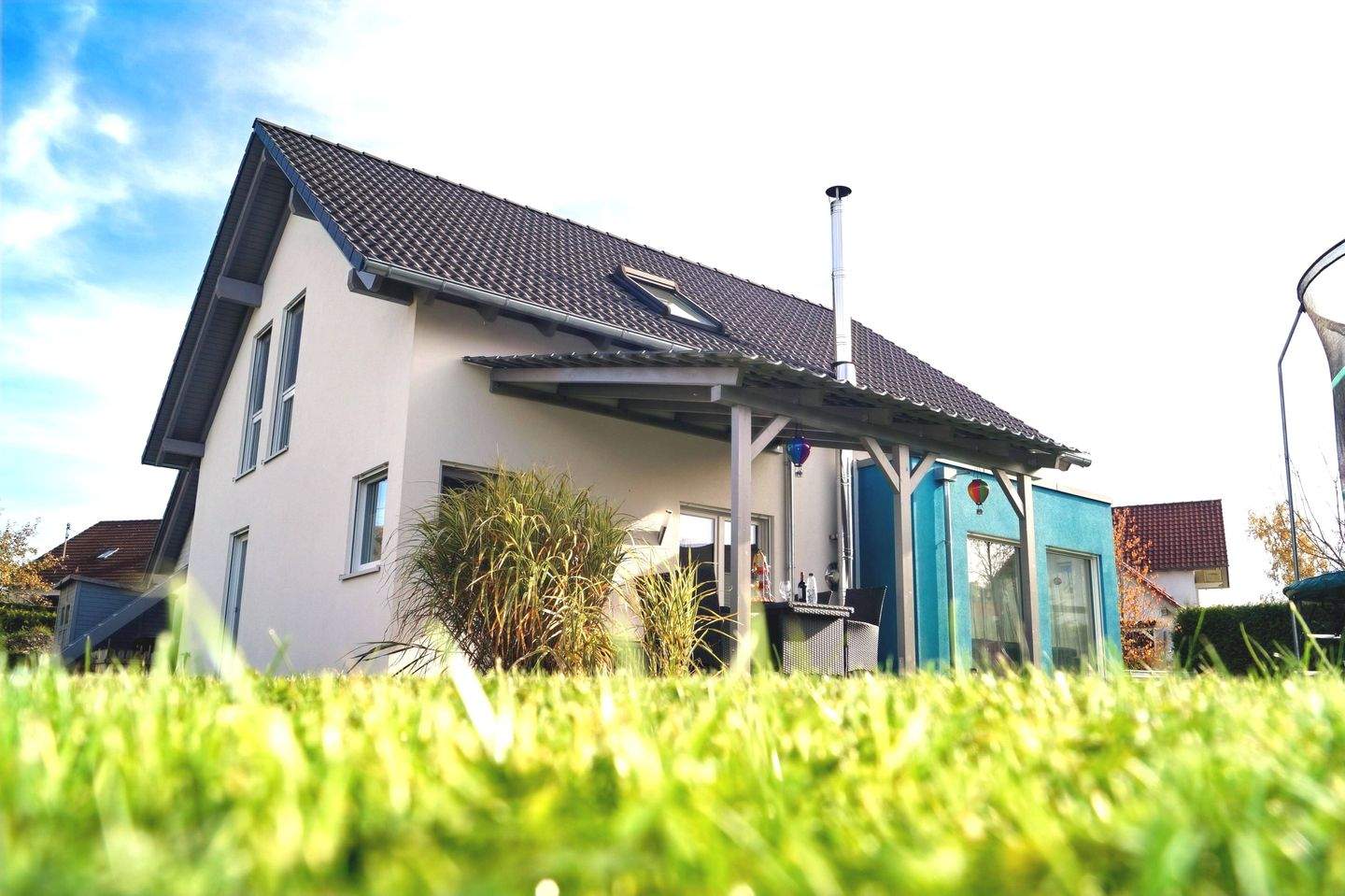 Thumbnail-Modernes Einfamilienhaus nach KfW-40-Standard