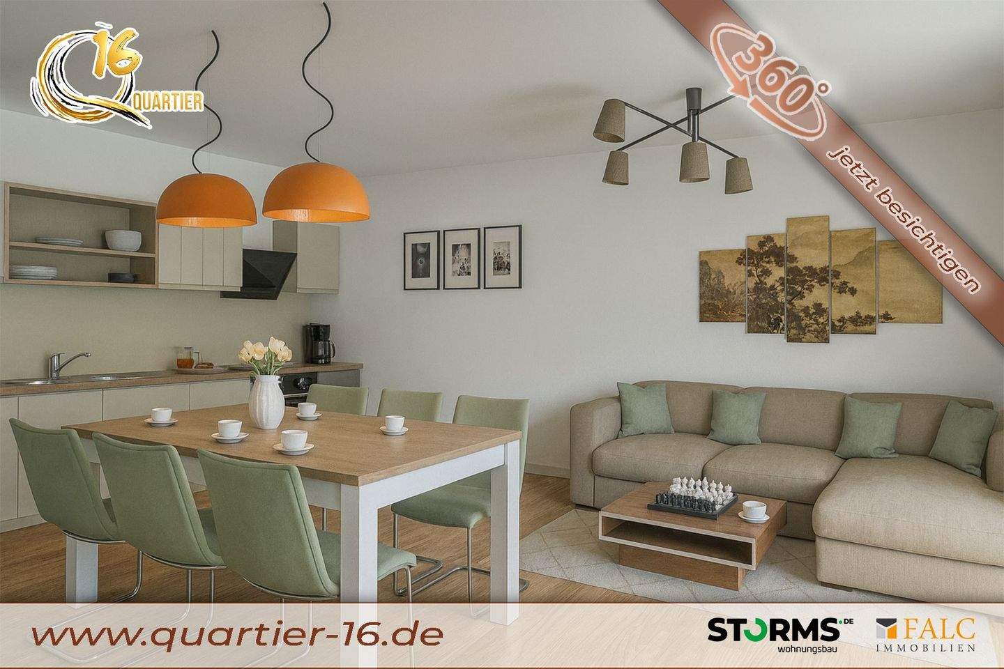 Thumbnail-Obergeschosswohnung (WE-5) - 105,66 m² - 4 Zimmer