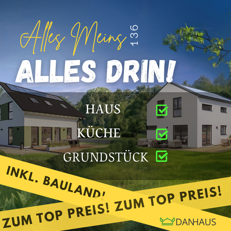 Thumbnail-Neubauprojekt mit Charme - Ihr KfW 40 mit QNG Einfamilienhaus