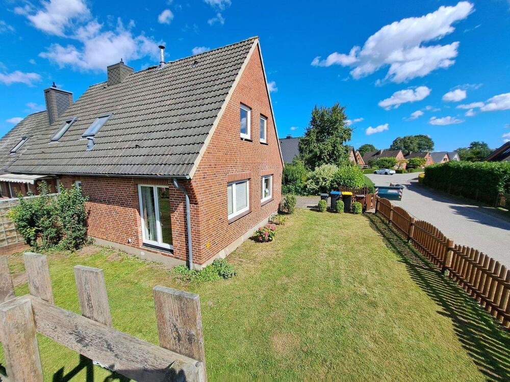 Thumbnail-Doppelhaushälfte (Südwestlage) in ruhiger Feldrandlage