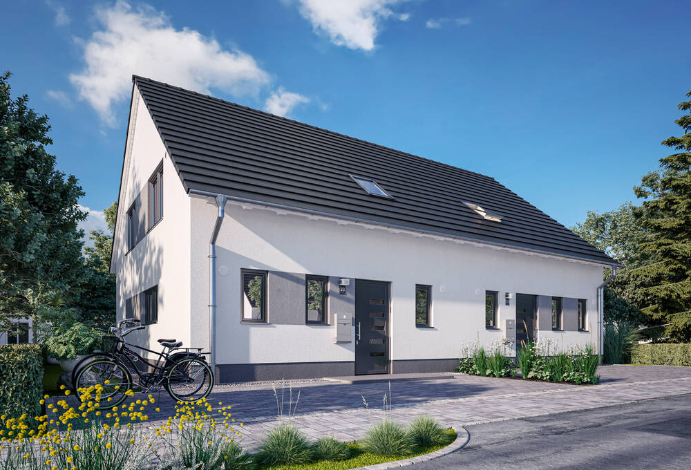 Doppelhaus-Behringen-116-Strassenansicht