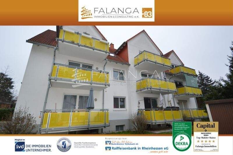 Thumbnail-FALANGA IMMOBILIEN - Gemütliche 3-Zimmer Etagenwohnung direkt an den Weinbergen in Mainz-Kostheim!