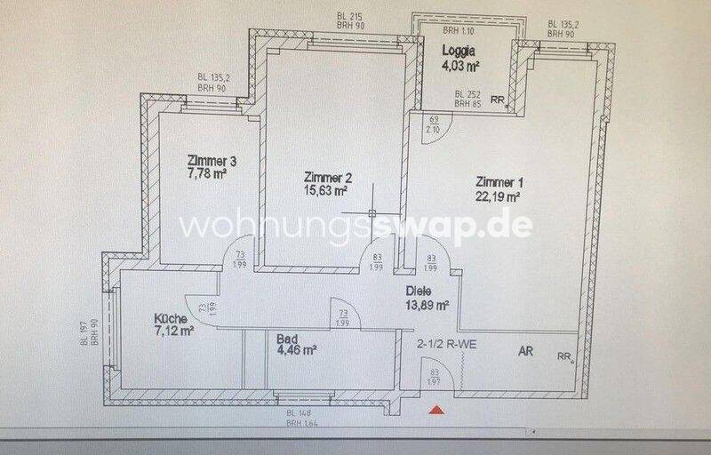 Thumbnail-Wohnungsswap - Senftenberger Ring
