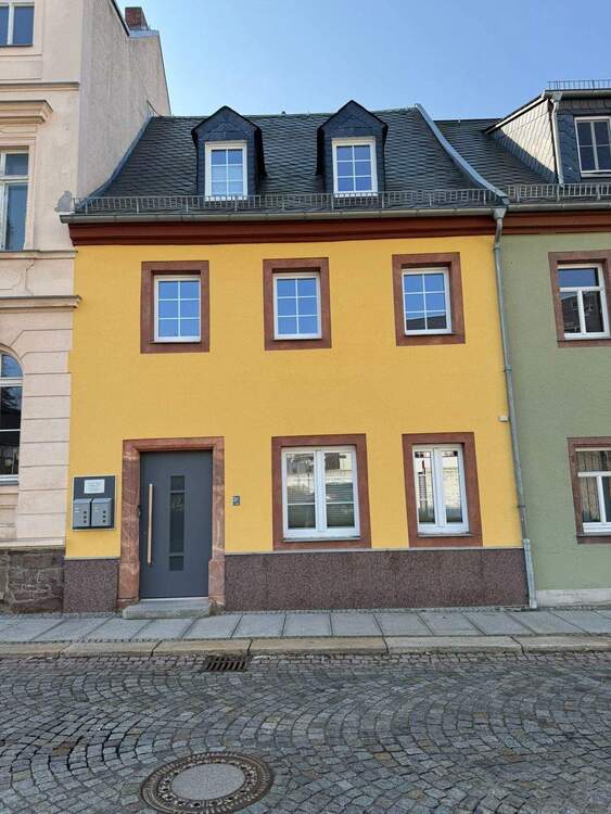 Thumbnail-Modernes Wohn-Geschäftshaus (auch als Einfamilienhaus nutzbar) mit Einbauküche im Zentrum der Stadt Hartha