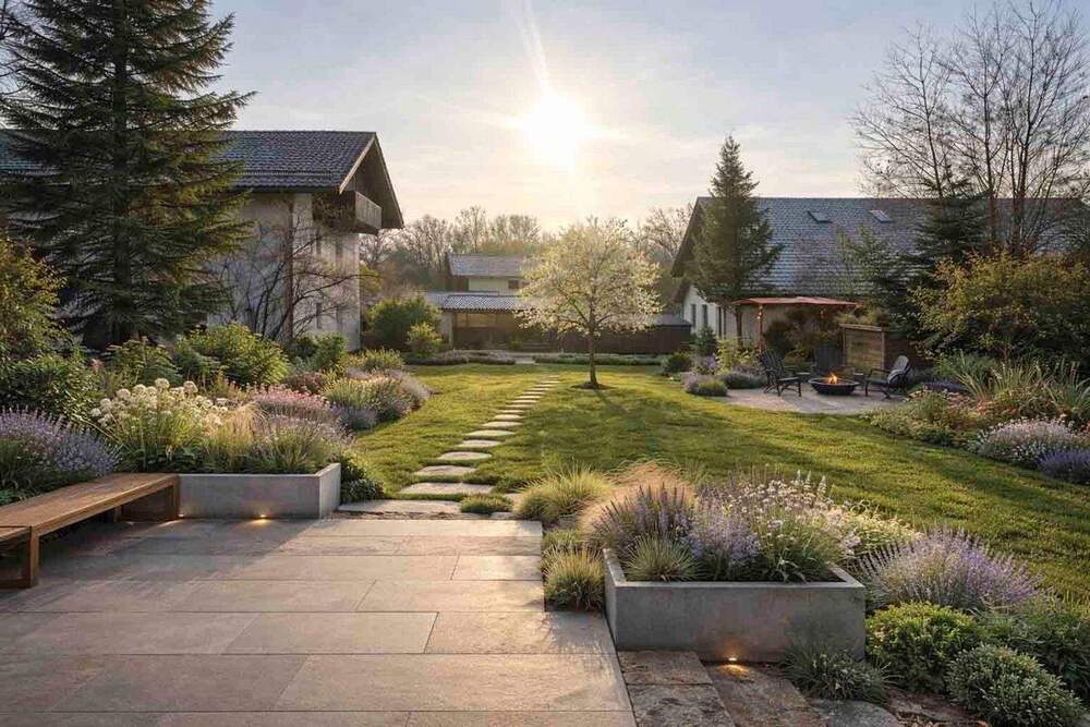 Thumbnail-Erstbezug: Hochmoderne (Energieausweis A+) DHH mit Traumgrundstück und 4 Stellplätzen!