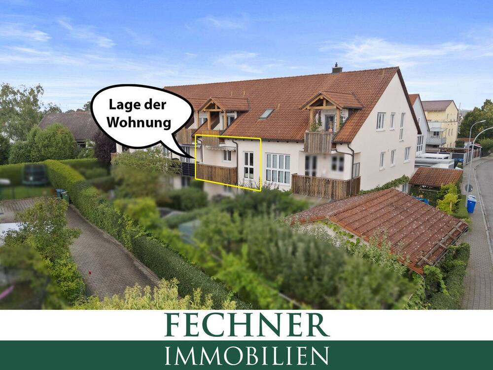 Thumbnail-Sofort verfügbar! 2 ZKB mit Westbalkon, zwei TG-Stellplätzen und Einbauküche in Ingolstadt Ringsee!