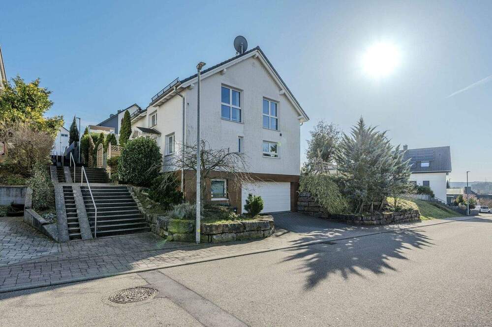 Thumbnail-Lichtdurchflutetes Familienhaus | 2 Terrassen | offenes Wohnen | Garage mit Werkstatt & Homeoffice