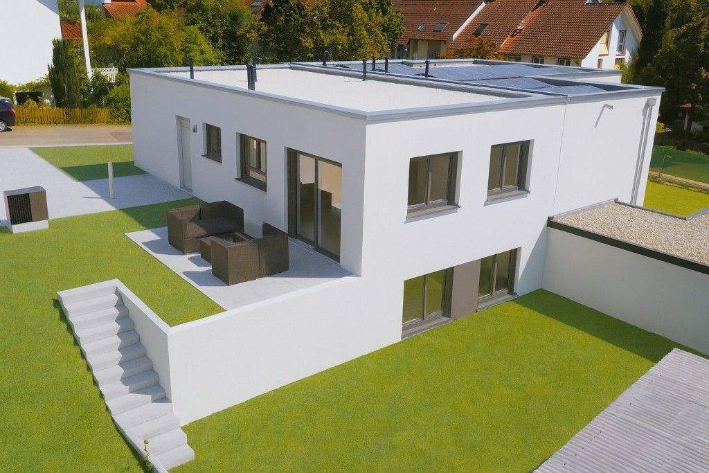 Thumbnail-Neubau auf der Lindenhöhe in Offenburg. Einfamilienwohnhaus schlüsselfertig. Bezug zeitnahe möglich.
