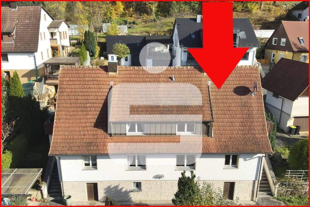 Thumbnail-Doppelhaushäfte mit großem Grundstück