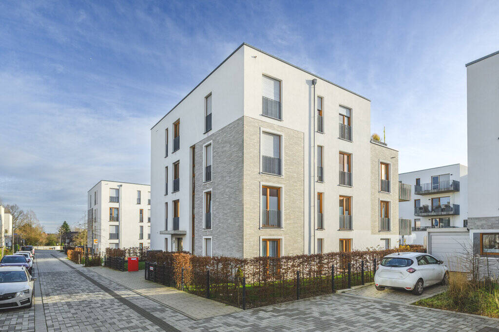 Thumbnail-Modernes Wohnen mit Komfort! Barrierefreie 4-Zimmer-Neubaueigentumswohnung mit sonnigem Balkon im beliebten Tuchmacherviertel