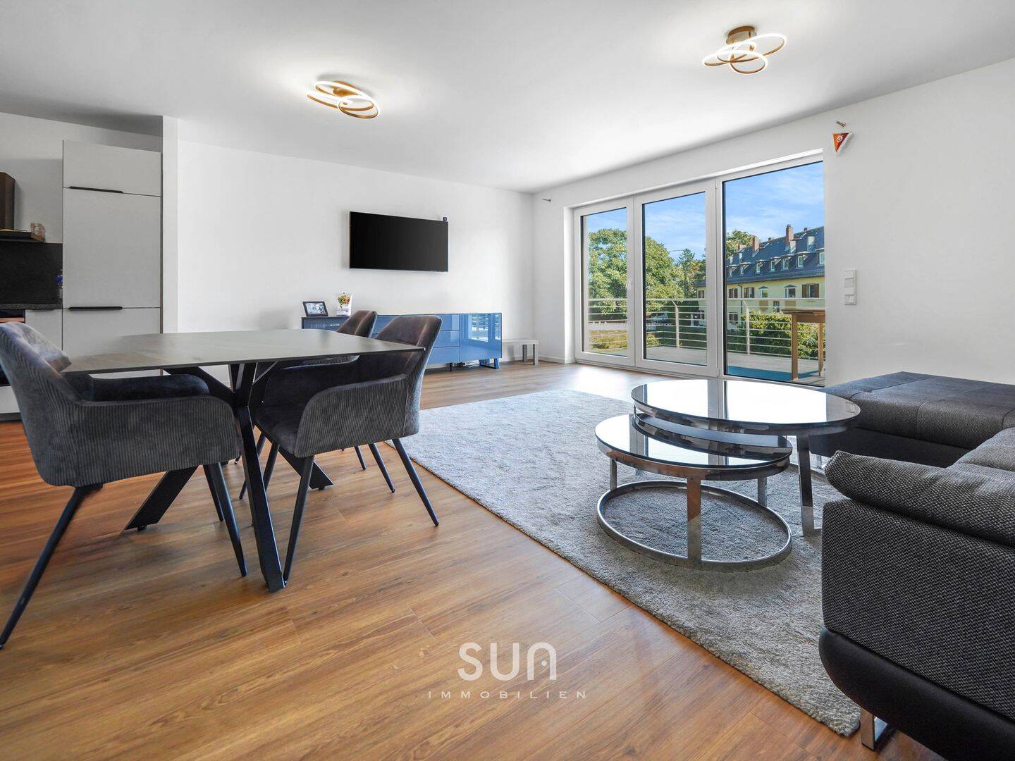 Thumbnail-SORGENFREI IN DIE ZUKUNFT: 2023er 3-Zimmer-Wohnung mit Wärmepumpe (A+) in den Niddagärten