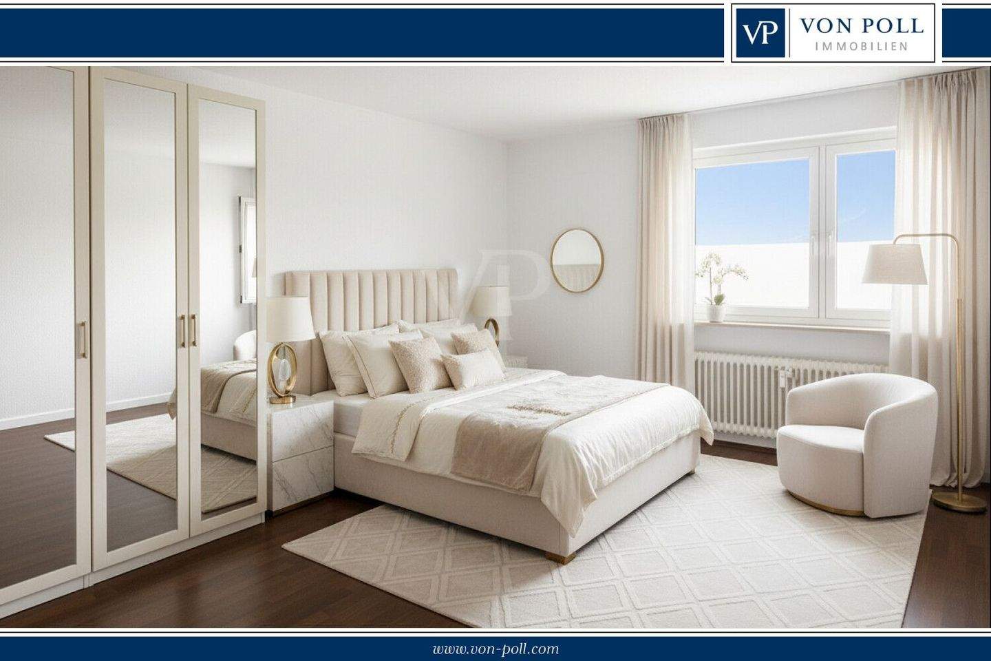 Thumbnail-Wohnen über den Dächern - 3-Zimmer-Dachgeschosswohnung mit Balkon und Aufzug