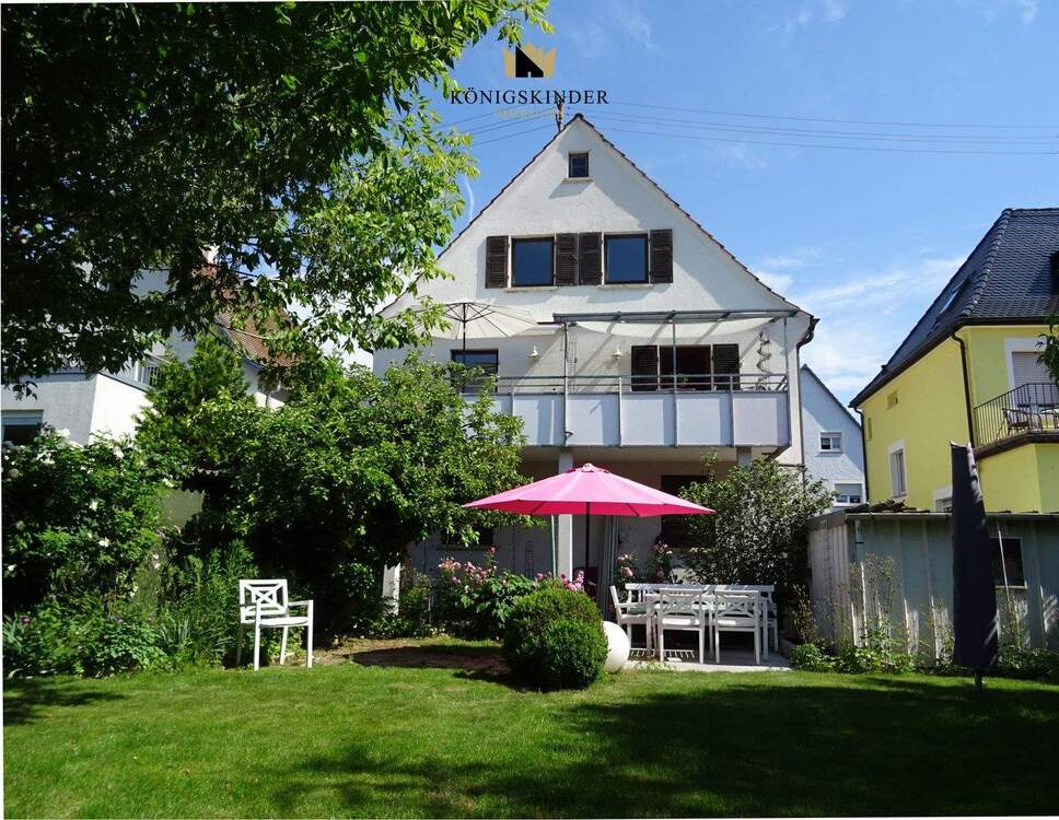 Thumbnail-Sehr attraktives 2-Familienhaus mit Maisonette-Wohnung und Gartenoase in ruhiger Toplage.