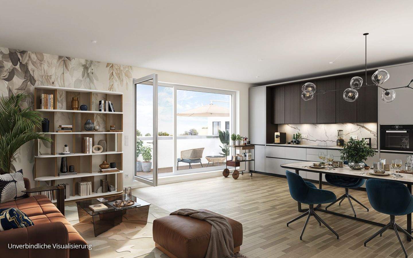 Thumbnail-Barrierefreie 3-Zimmer-Wohnung mit ca. 80 m² samt Badewanne, Dusche , Gäste-WC und Balkon