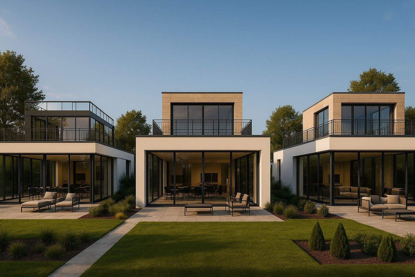 Thumbnail-3.023m² Baugrundstück mit positiver Bauvoranfrage für 3 Bungalow´s mit jeweils 250m² WFL