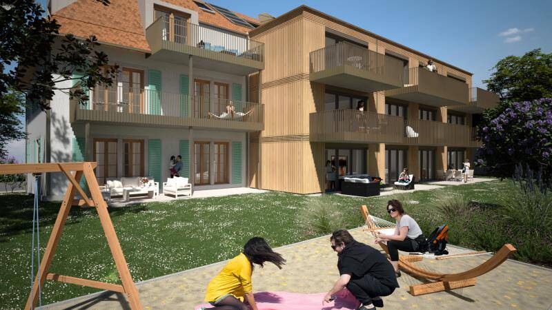 Thumbnail-EG mit Garten - Neubau mit Top Energiestandard A+ - Tiefgarage barrierefrei hochwertige Ausstattung