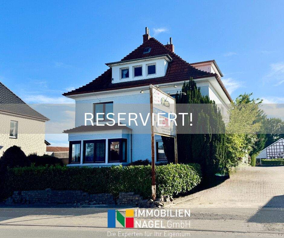 Thumbnail-Geräumiges Mehrfamilienhaus mit Potenzial in zentraler Lage von Rahden