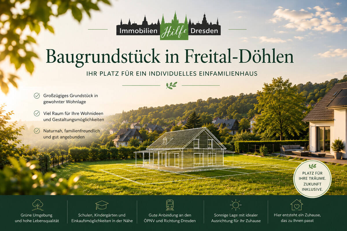 Thumbnail-Platz für Ihr neues Zuhause - schönes Baugrundstück in Freital-Döhlen