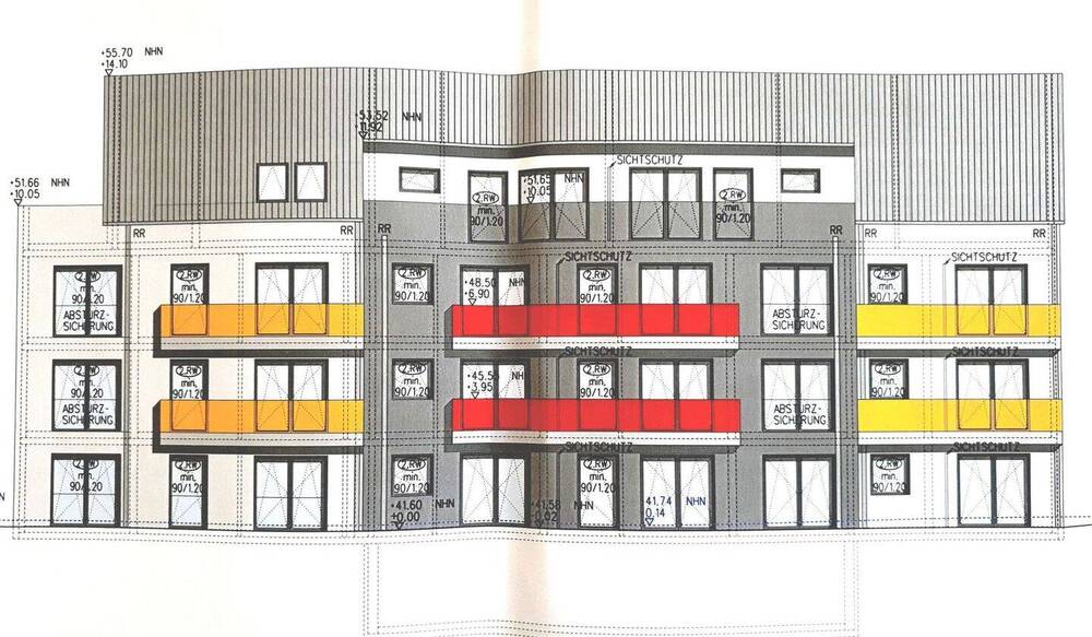 Ansicht Haus A