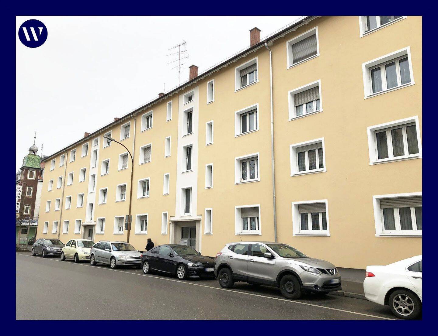 Thumbnail-Nur noch einziehen! Renovierte 3-Zimmer-Wohnung mit Balkon, guter Schnitt, Tageslichtbad + Dusche