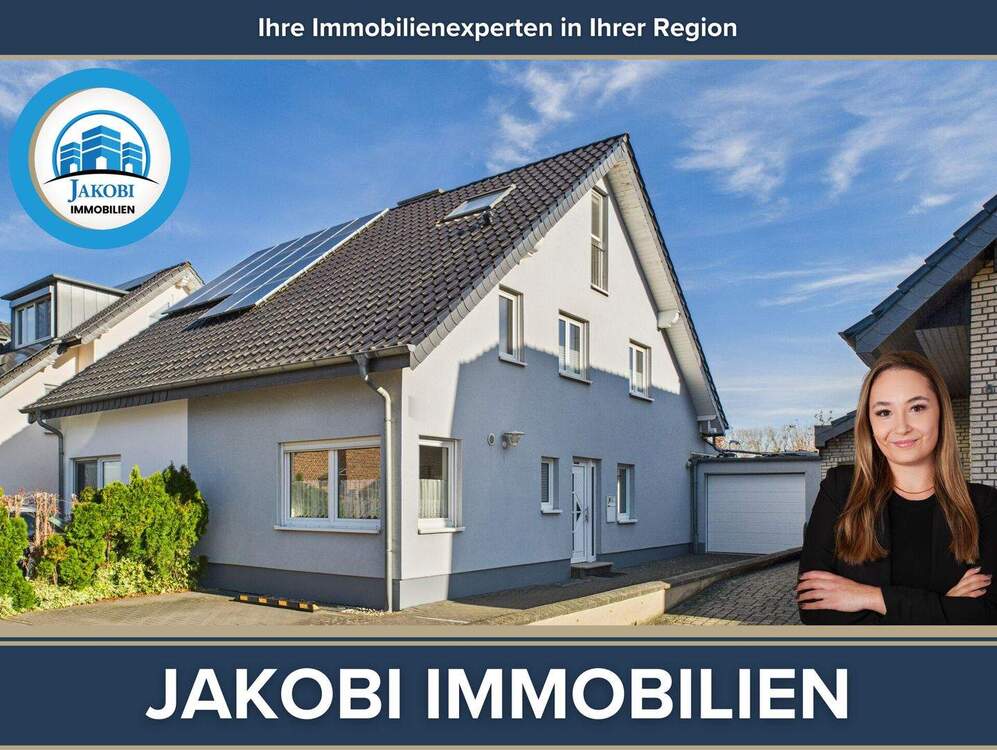 Thumbnail-Teilsanierte Doppelhaushälfte mit Garage und Garten in Erftstadt - Ahrem!