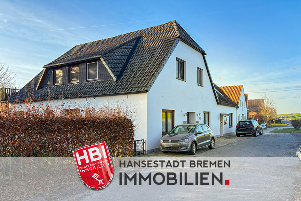 Thumbnail-Berne 3-Familienhaus nähe Lürssen-Yachtwerft, mit großem Garten, Garage und 2 Carports