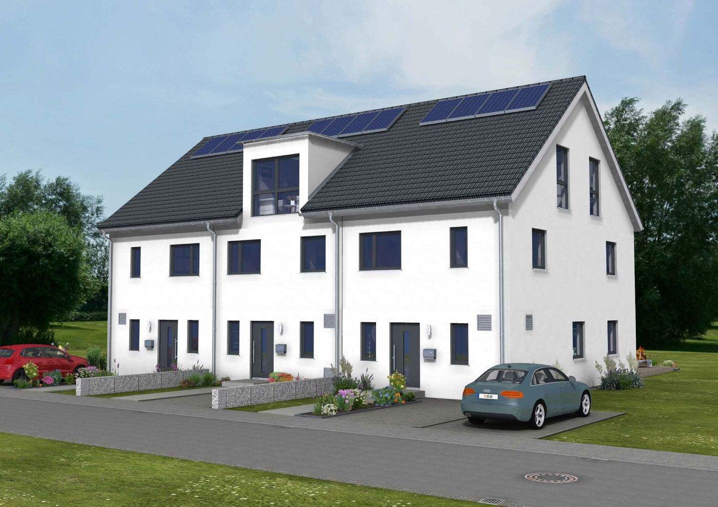 Thumbnail-Platz für die ganze Familie - modernes Reihenendhaus in Sigmaringen