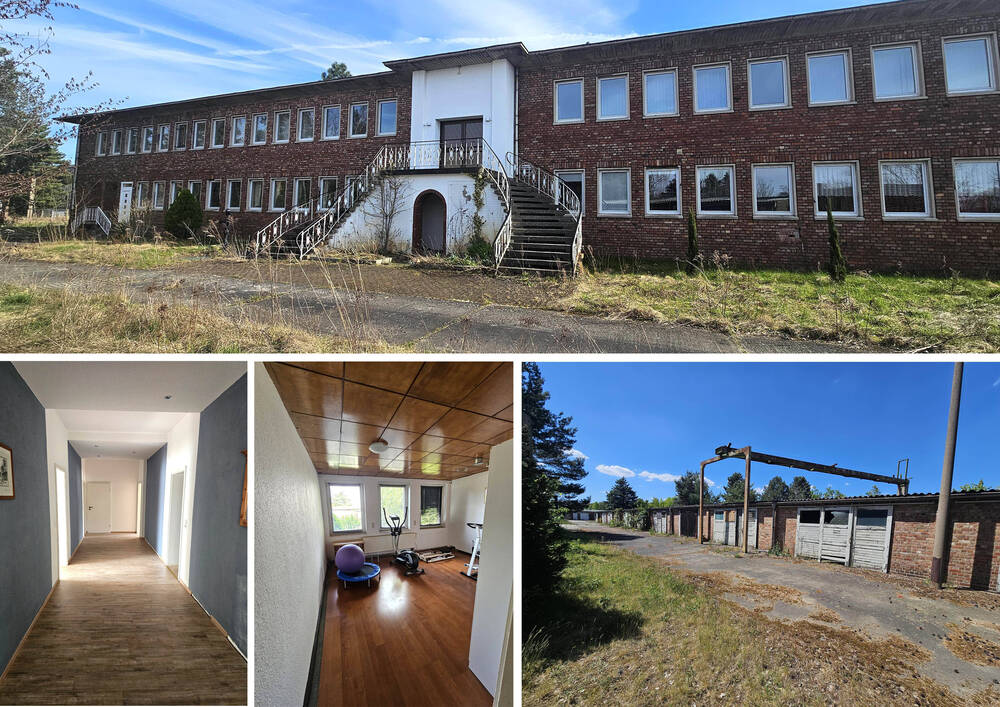 Thumbnail-Teilsan. Bestandsgebäude mit ca. 6.473 m² GS - gewerbl. Wohnen, Büro, gr. Einzel-Garagen