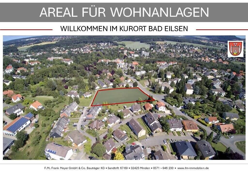 Thumbnail-Quartier für Geschosswohnungsbau nahe Bückeburg für ca. 60 Wohnungen