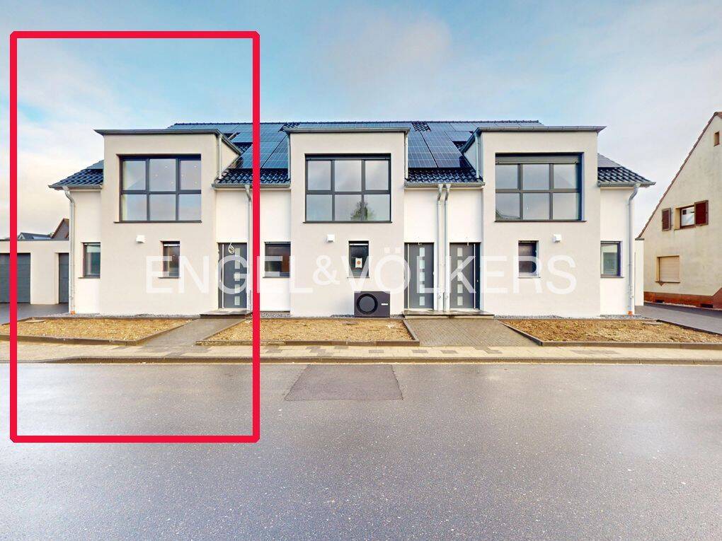 Thumbnail-Reiheneckhaus links - Exklusiver Neubau in Kamp-Lintfort mit Garten, Terrasse, Garage & Vollkeller - stilvoll, nachhaltig mit Wärmepumpe und perfekter