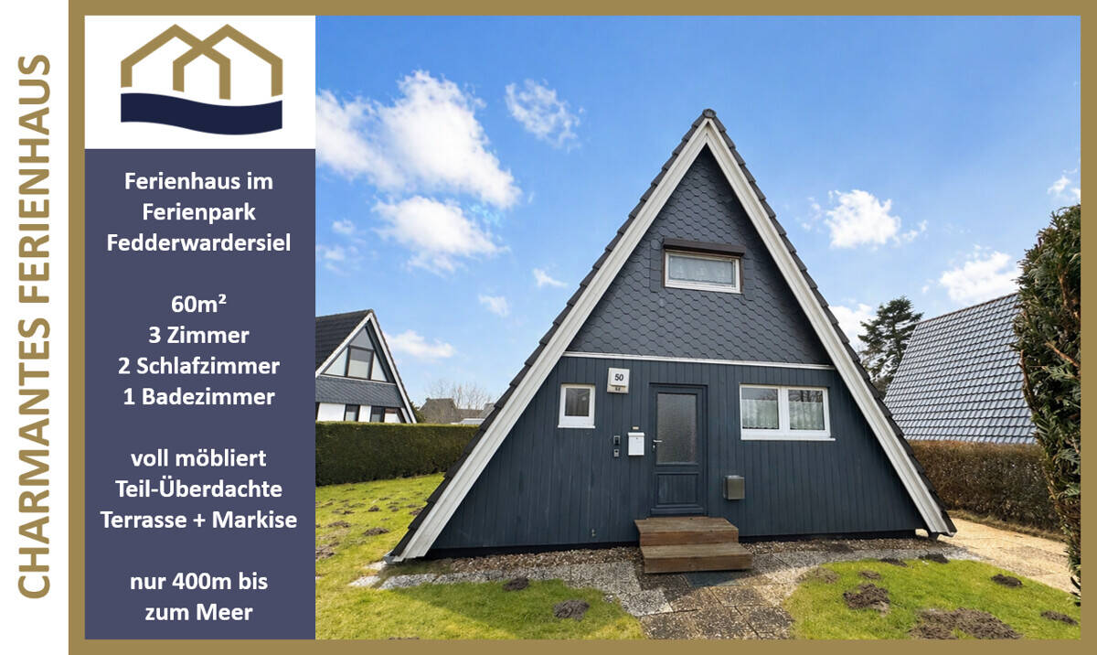 Thumbnail-Nur 300m zum Meer! Ihr gepflegtes und voll möbliertes Ferienhaus an der Nordsee